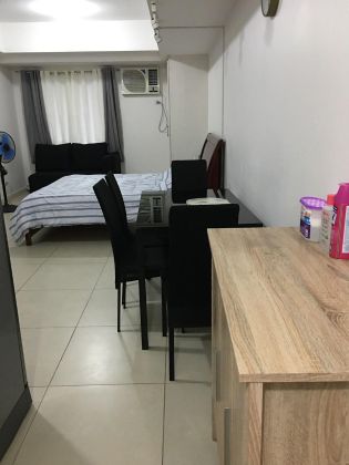 Fully Furnished Studio Unit at The Lerato for Rent