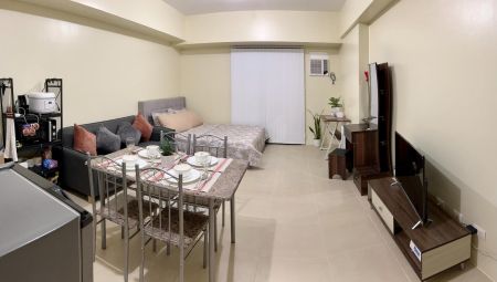 Fully Furnished Studio Unit at Avida Serin East for Rent