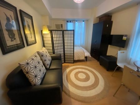 Short term rent for Furnished Studio at Belton Place Makati