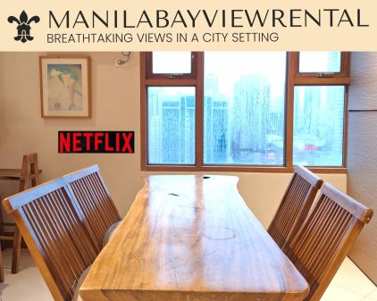 Fully Furnished 4 Bedroom Unit at Malate Bayview Mansion