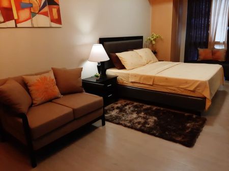 Fully Furnished Studio for Rent in One Eastwood Avenue QC