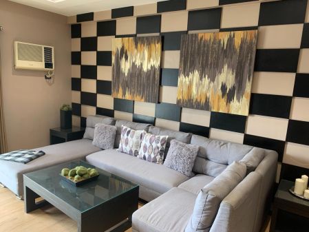 Fully Furnished 3 Bedroom Unit at Elizabeth Place for Rent