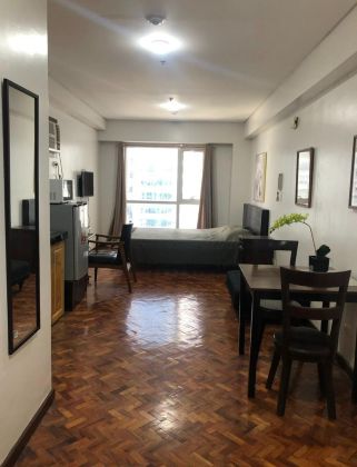 Fully Furnished Studio Unit at The Columns Ayala Avenue for Rent