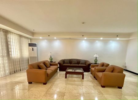 Spacious Furnished 3 Bedroom Unit in Crown Tower Makati