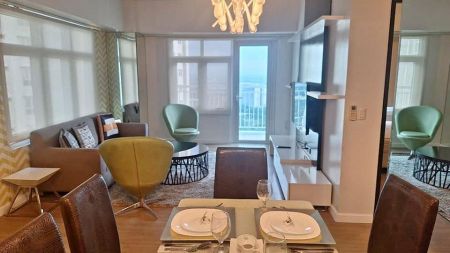 Fully Furnished 2 Bedroom Unit at Two Serendra for Rent