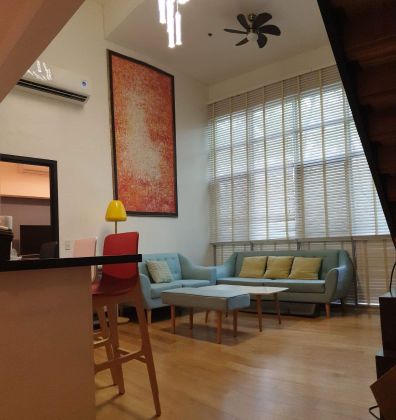 Fully Furnished 2 Bedroom 1BR Loft for Rent in One Serendra BGC