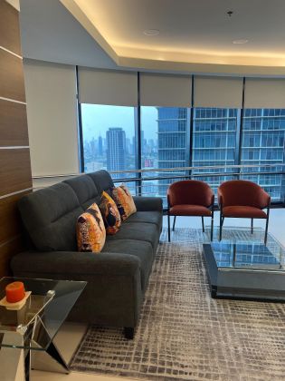 Fully Furnished 2 Bedroom Unit at The Malayan Plaza for Rent