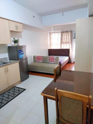 Fully Furnished Studio Unit at Paseo De Roces Condominium