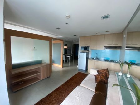 Fully Furnished 1 Bedroom Unit at BSA Twin Towers for Rent