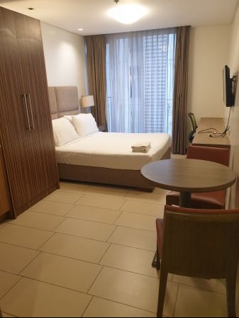 Studio Condo with Balcony in Antel Spa Suites Makati