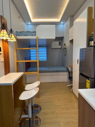 Fully Furnished Studio for Rent in R Square Residences near DLSU