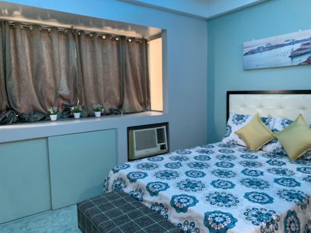 Fully Furnished Studio Unit at Morgan Residences for Rent