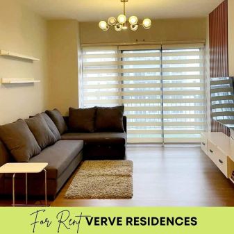 Fully Furnished 1BR for Rent in Verve Residences BGC Taguig