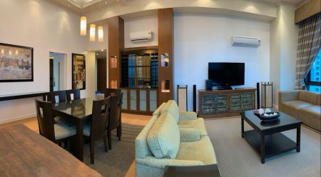 Fully Furnished 2 Bedroom Unit at Shang Grand Tower for Rent