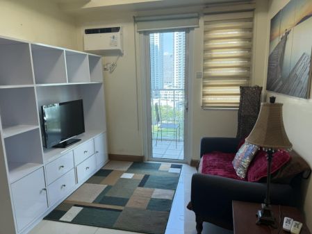 Fully Furnished 2 Bedroom Unit at Trion Towers for Rent