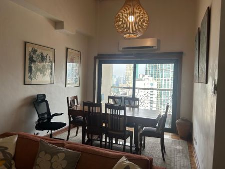 2BR w/ balcony Fully Furnished Penthouse at BSA Suites Makati