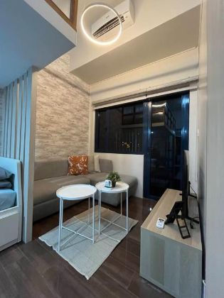 Fully Furnished Loft Type Studio with Balcony at Air Residences