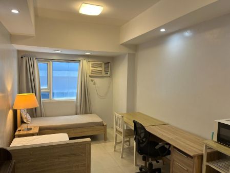 Fully Furnished Studio Unit at The Pearl Place for Rent