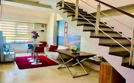 2BR Loft Unit at the Fort Residences Fully Furnished