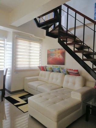 Fully Furnished Loft Corner Unit in Mabolo Garden Flats