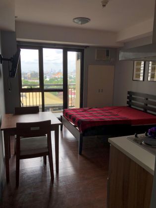 Fully Furnished Studio Unit at Grand Soho Makati for Rent