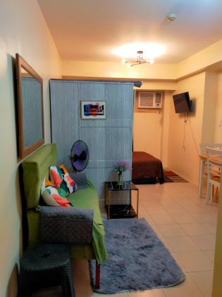 Fully Furnished Studio for Rent in Avida Towers San Lorenzo