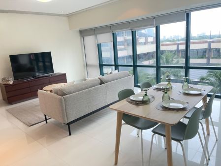 Fully Furnished 1 Bedroom Unit at Hidalgo Place for Rent