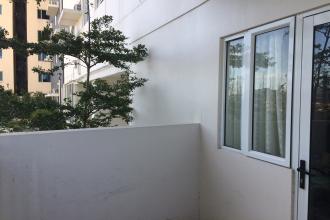 Semi Furnished Studio Unit Corner with Balcony and Garden View