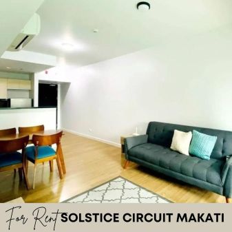 Fully Furnished 2 Bedroom Unit at Solstice Circuit Makati