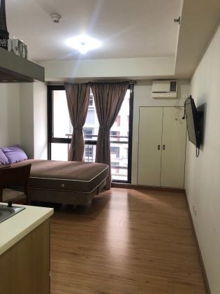 Fully Furnished 1 Studio Unit at Grand Soho Makati for Rent