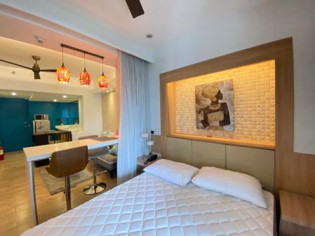 Interior Design Studio Unit w  Parking at The Mondrian Residences