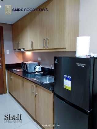 Fully Furnished 1 Bedroom Unit for Lease at SMDC Shell Residences