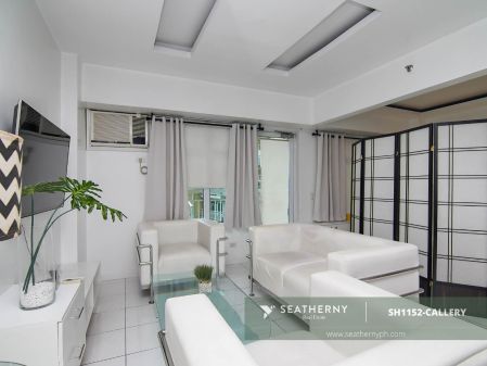 Fully Furnished 1 Bedroom Unit at Two Serendra for Rent