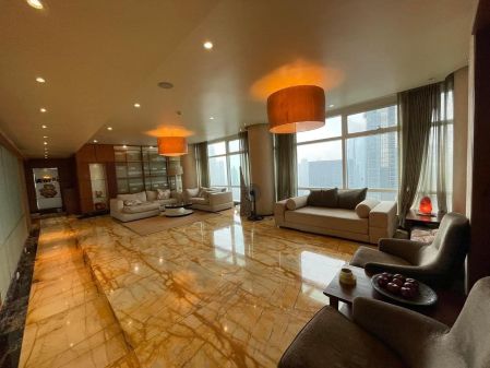 4 Bedroom Penthouse One Roxas Triangle for Rent Condo Makati