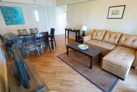 Fully Furnished 2 Bedroom Unit at Joya Lofts and Towers for Rent