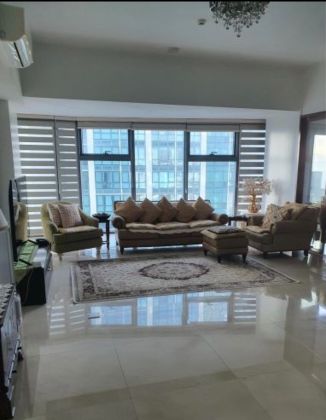 Semi Furnished 3 Bedroom in Grand Hyatt Manila Residences