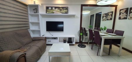 Fully Furnished 2 Bedroom Unit at Rhapsody Residences for Rent