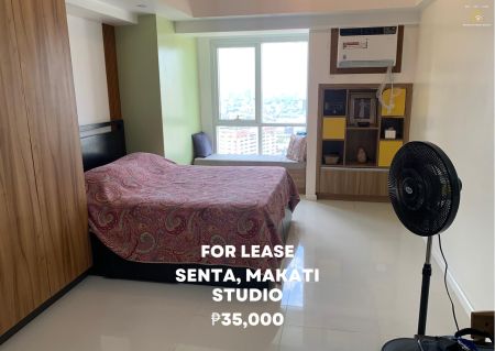 Studio Fully Furnished at Senta Makati 