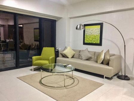 Fully Furnished 1BR with Balcony for Rent at Arya Residences BGC