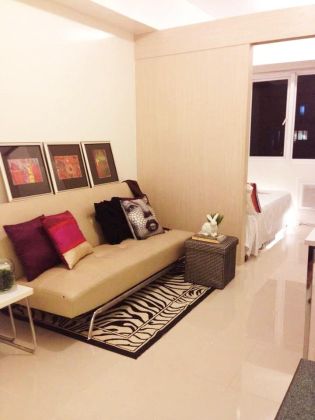 Fully Furnished 1 Bedroom Unit at Sea Residences for Rent