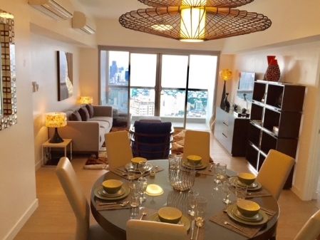 Fully Furnished Renovated 3 Bedroom Unit at One Shangrila Place